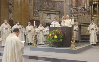 Svečani zavjeti p. Alana Modrića u Rimu