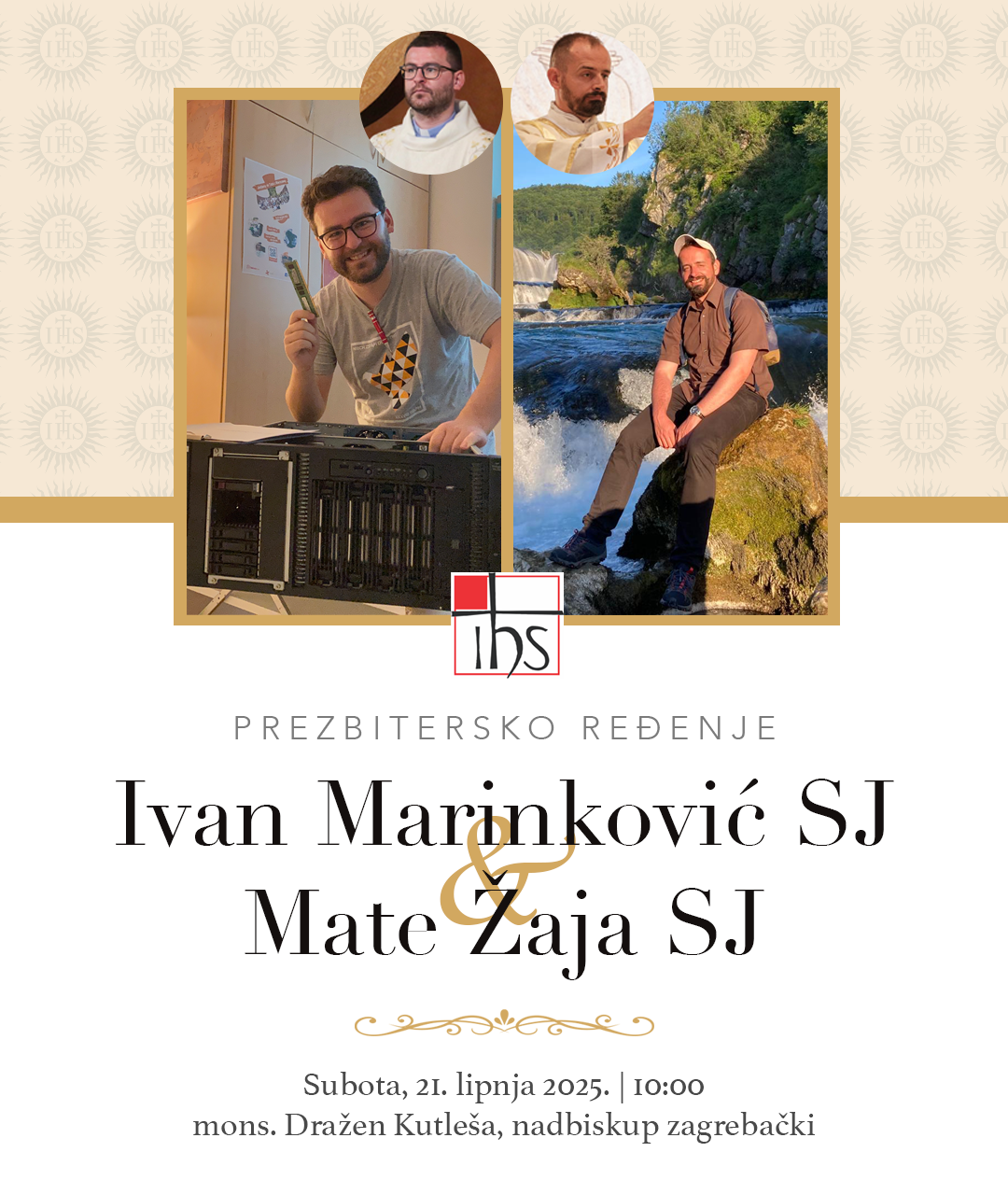 Najava prezbiterskog ređenja isusovaca